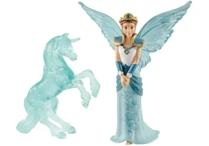 Schleich 70587  Bayala  Eyela mit Einhorn Eisskulptur
