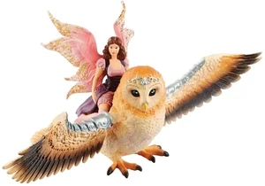 Schleich 70713  Bayala  Elfe auf Glitzer-Eule