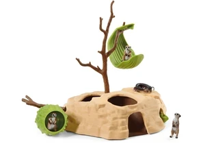 Schleich 42530  Wild Life  Erdmännchen Hügel