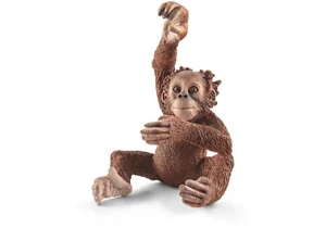 Schleich 17102  Wild Life  Orang-Utan Junges (Bundle)