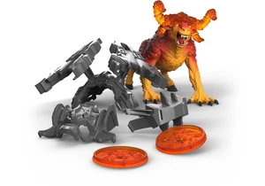 Schleich 42814 Eldrador Creatures Gladiator Lavabestie