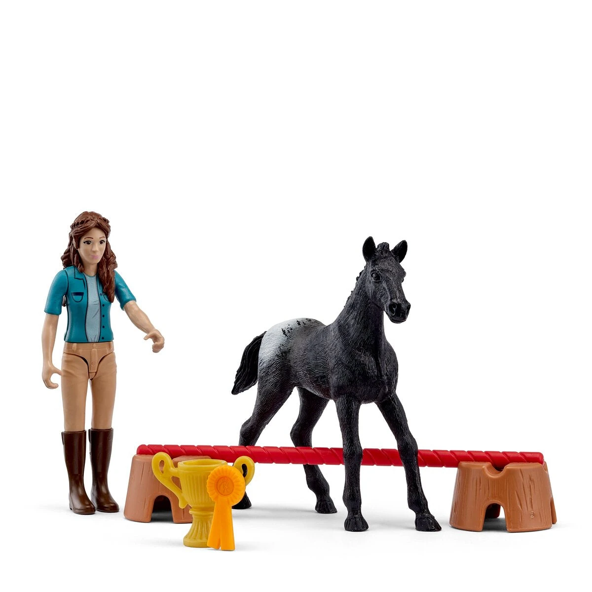 Schleich 81539 Pocket Set Turniersieg mit Flocke