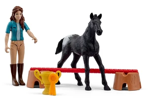 Schleich 81539 Pocket Set Turniersieg mit Flocke