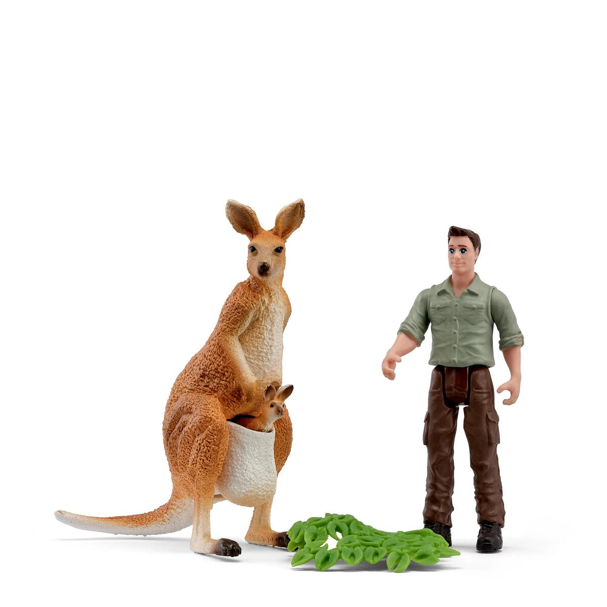 Schleich 81540 Pocket Set Känguru-Tour mit Ranger