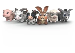 Schleich A70679   mini Mates Serie 1