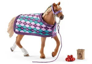 Schleich 42360  Horse Club  Englisches Vollblut mit Decke