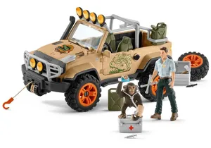 Schleich 42410  Wild Life  Geländewagen mit Seilwinde