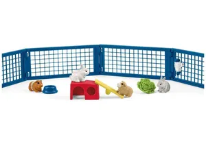 Schleich 42500  Farm World  Zuhause für Kaninchen und Meerschweinchen
