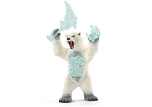 Schleich 42510  Eldrador Creatures  Blizzard Bär mit Waffe
