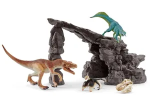 Schleich 41461  Dinosaurs  Dinoset mit Höhle