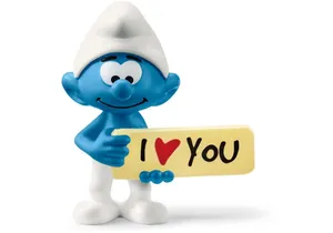 Schleich 20823  Die Schlümpfe  Schlumpf mit Schild