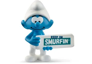 Schleich 20843  Die Schlümpfe  Schlumpf Smurfin Schild
