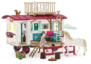 Schleich 42593  Horse Club  Wohnwagen für geheime Club-Treffen