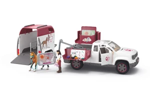 Schleich 42704  Horse Club  Mobile Tierärztin mit Anhänger