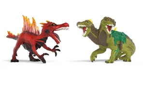Schleich 70834  Eldrador Creatures  Feuersaurier vs. Dschungelechse