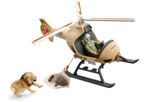 Schleich 42476  Wild Life  Helikopter Tierrettung