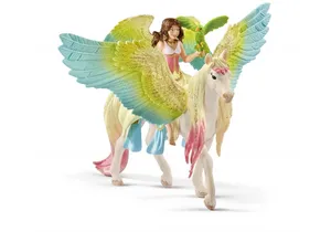 Schleich 70566  Bayala  Surah mit Glitzer-Pegasus
