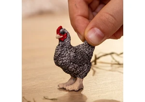 Schleich 13997  Farm World  Plymouth Rock Huhn