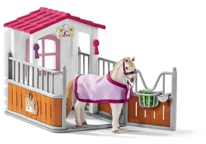 Schleich 42368  Horse Club  Pferdebox mit Lusitano Stute