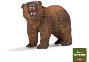 Schleich 14948  Wild Life  Grizzlybär (circular)