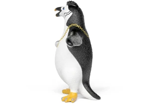 Schleich 14958  Die Schule der magischen Tiere  Juri der Pinguin mit Goldkette