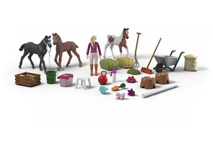 Schleich 99178  Horse Club Adventskalender 2025 - Weihnachtswunder Fohlenaufzucht