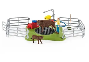Schleich 42529  Farm World  Kuh Waschstation