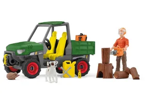 Schleich 42659  Farm World  Waldbauer mit Fahrzeug