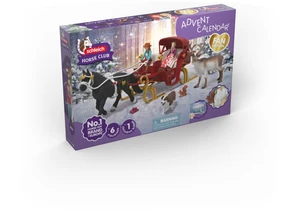 Schleich 99179  Horse Club Adventskalender 2025  - Weihnachtliche Schlittenfahrt