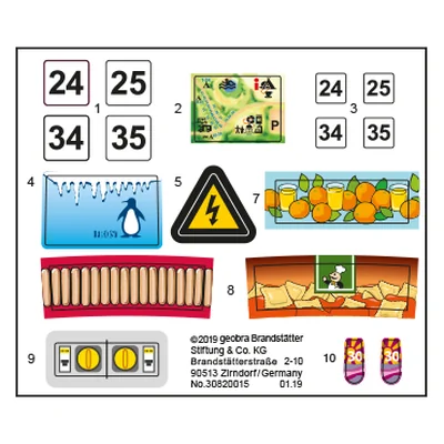 Etikett 70089 "Familiencamping"