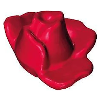 Rosenblüte halb offen