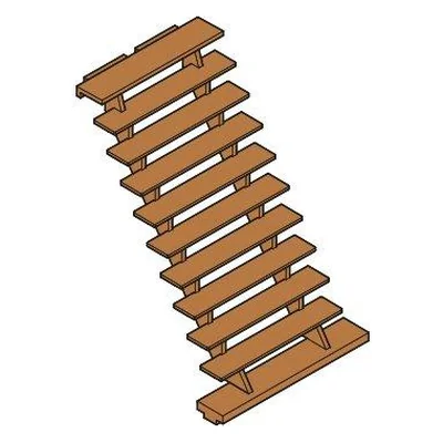 Holztreppe