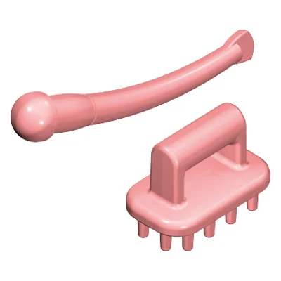 Reitpeitsche/Pferdebür