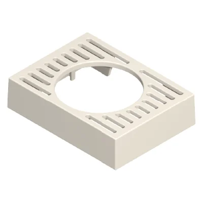Abdeckgitter-Waschbox