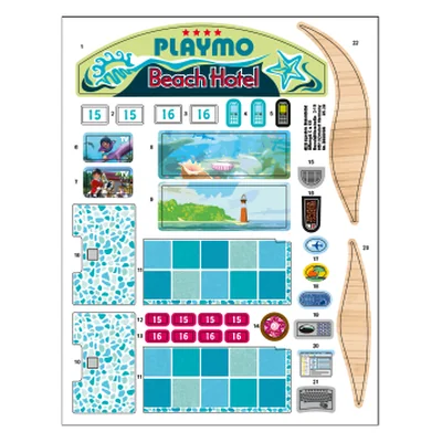 Etikett 70434 "PLAYMO Beach Hotel" (Etik
