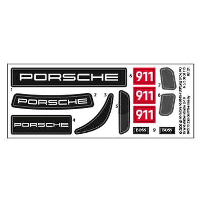 Etikett 70764 "Porsche 911 GT3 Cup" (Eti