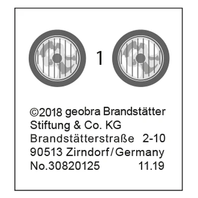 Etikett 70093 "Familienfahrrad"