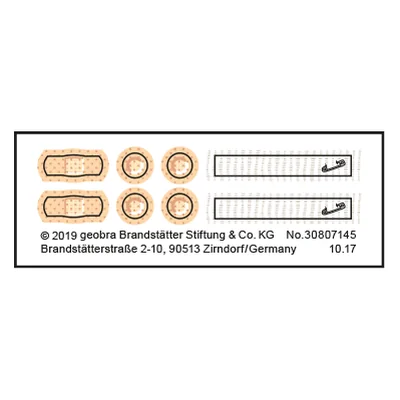 Etikett 70049 "Rettungswagen mit Licht u