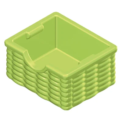 BS-Regal 33x28x85-Korb