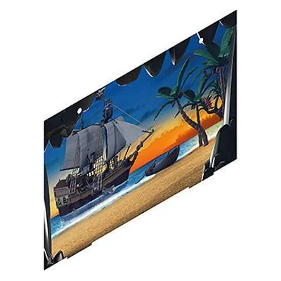 Pappwand links 5947/5347 "Piratenschatz-
