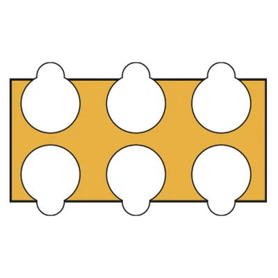 Klebepunkte D15 (1Blatt=1St.)