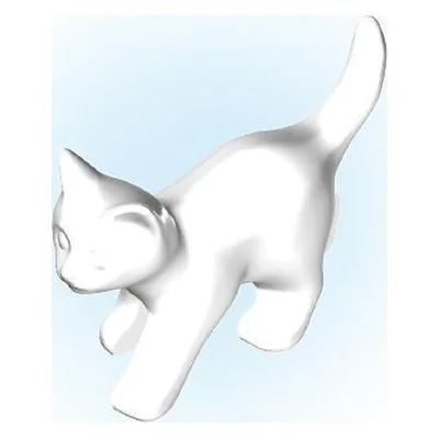 Katzenjunges gehend