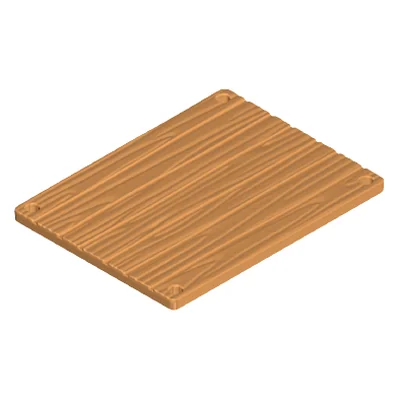 Holzkäfig-Boden