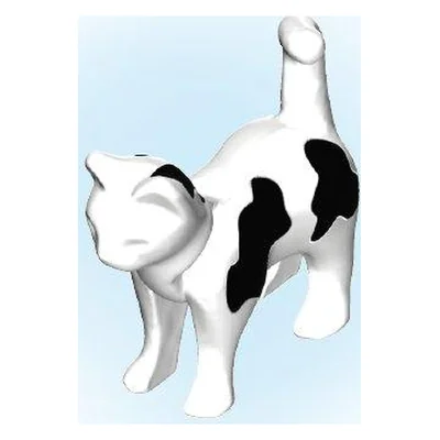 Katze stehend