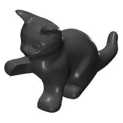 Katzenjunges sitzend