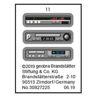 Etikett 70383 "Gr. AdvKal. Weihnachten i