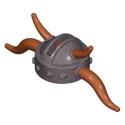 Topfhelm 4-Hörner dick