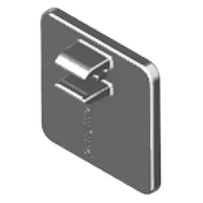 Schild 24x24 m. Clip