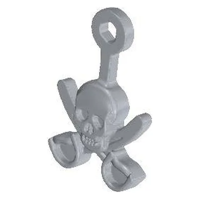 Haarschmuck-Totenkopf