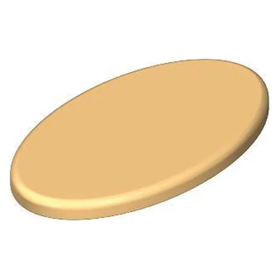 Tischplatte oval 75/43